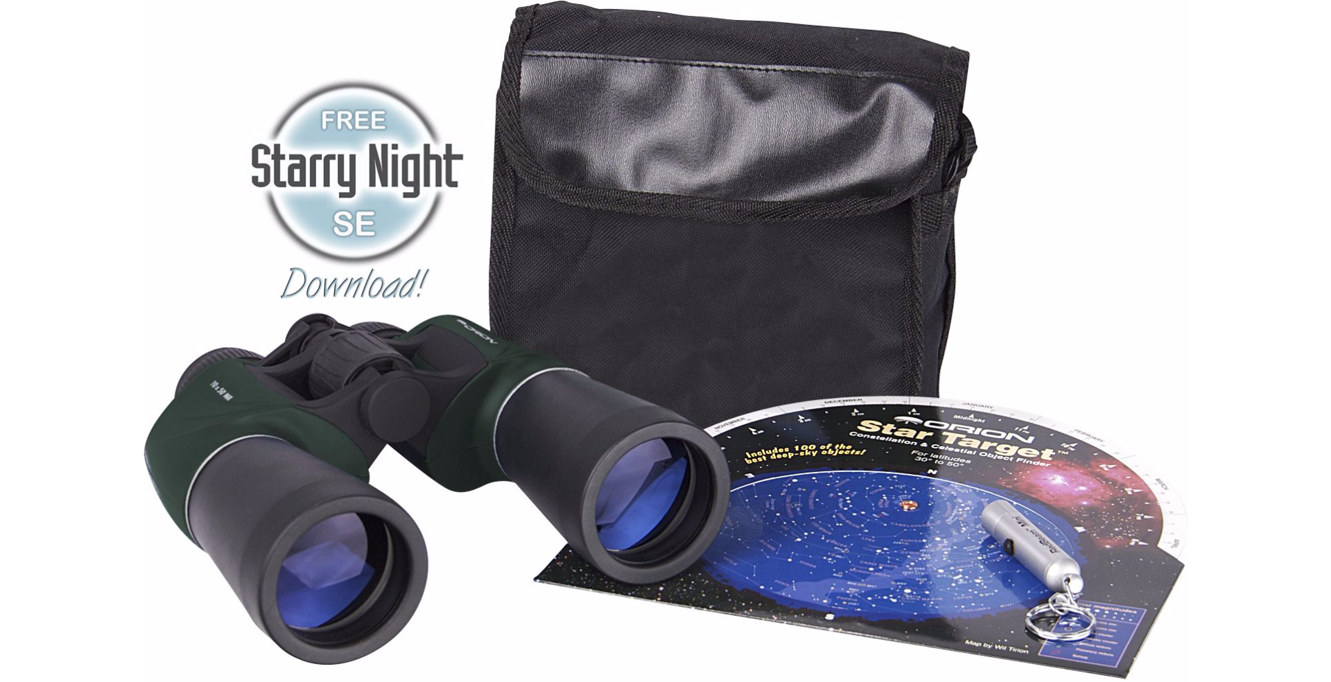 Orion 10x50 Binocular Stargazing Kit